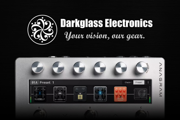 Now Carrying Darkglass Amps and Pedals